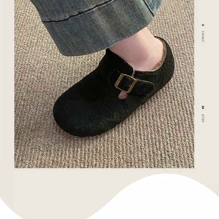 Novas botas femininas de designer com entrega grátis, em algodão elegante, para uso interno e externo, com forro macio e quentinho._voghion.com