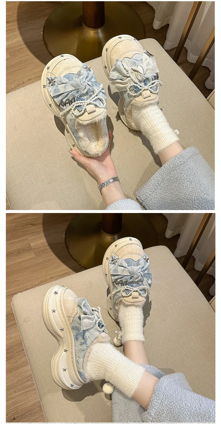 new Free Delivery Designer Woman Short Snow With Plush Lightweight And Non Slip Outdoor Cotton Boots_voghion.com