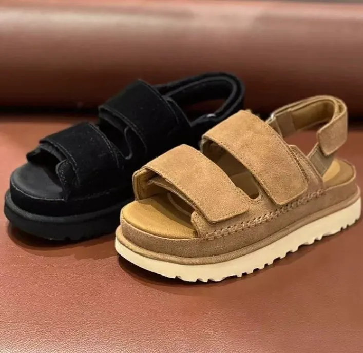 Free Shipping Summer Thick Soled Height Increase Beach 2026 New Design Fashion Sandals For Women Comfortable Slides Size_voghion.com