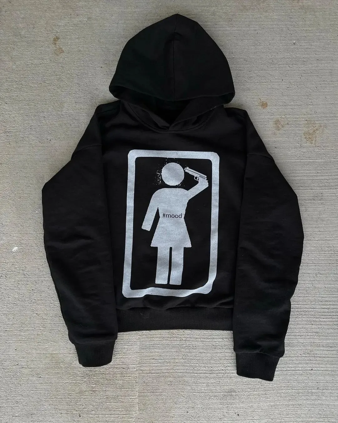 Drolandmiller Gothic Harajuku Hoodies For Women  From Weigang01