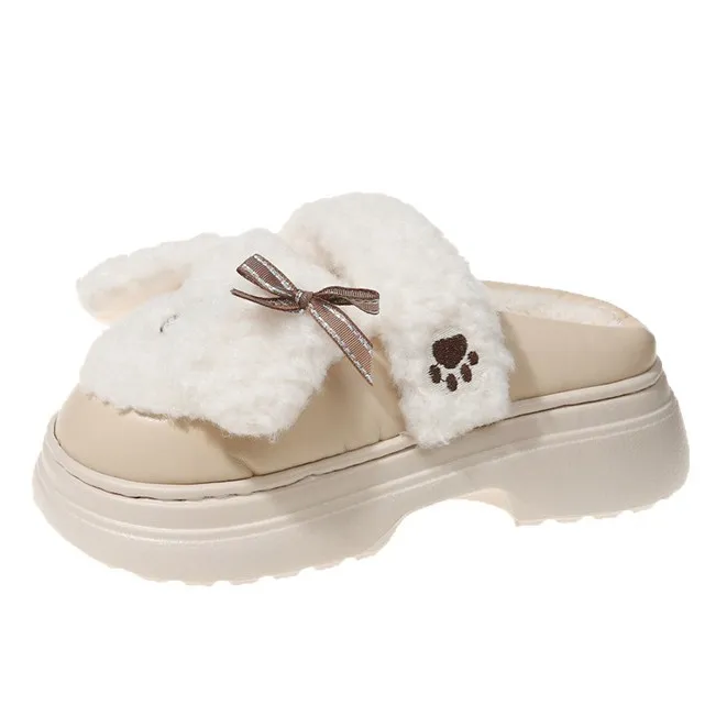 Bottes de neige courtes pour femme, chaudes, respirantes et confortables en coton, livraison gratuite._voghion.com