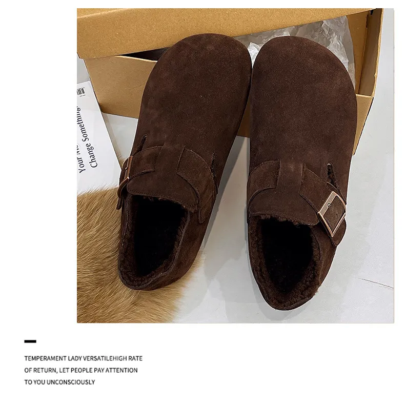 Botas femininas de grife, com entrega grátis, em algodão, com salto baixo, solado macio, confortáveis e com acabamento aveludado._voghion.com