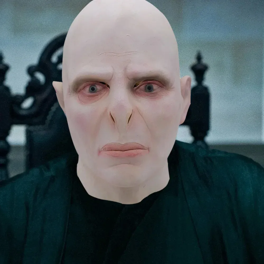 Voldemort Rool Play Voldemort Role Playing Mask Bald Latex Horror... From Mengdastore, $20. ...