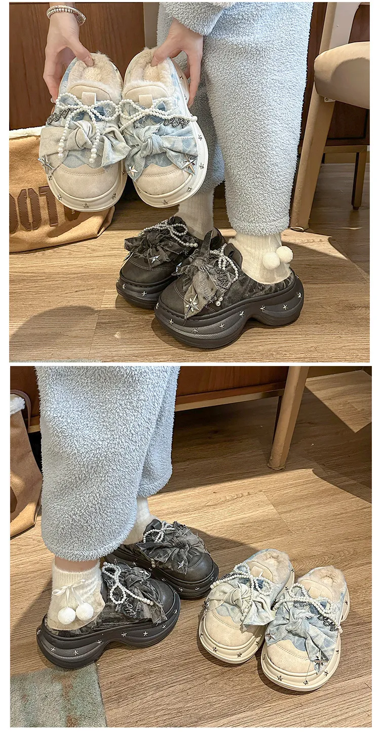 new Free Delivery Designer Woman Short Snow With Plush Lightweight And Non Slip Outdoor Cotton Boots_voghion.com