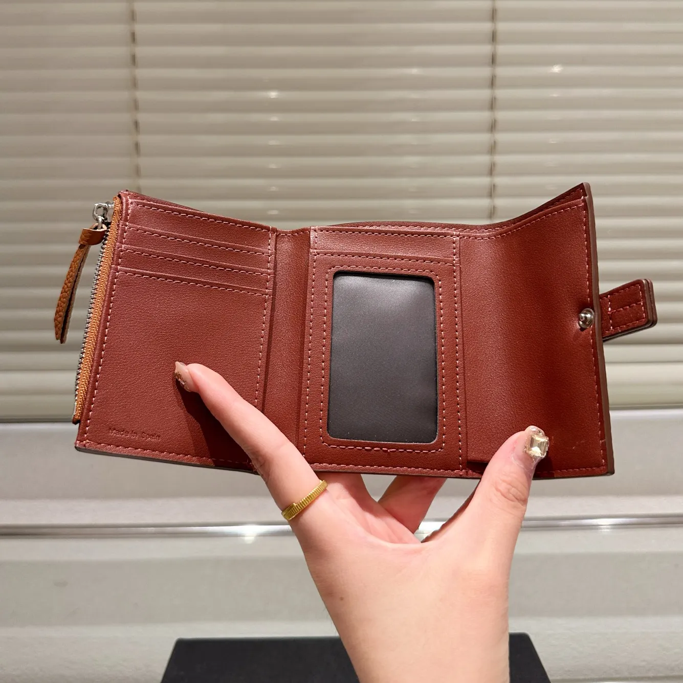 Top Quality Man Designer Wallet Genuine Leather Money Clip Cards