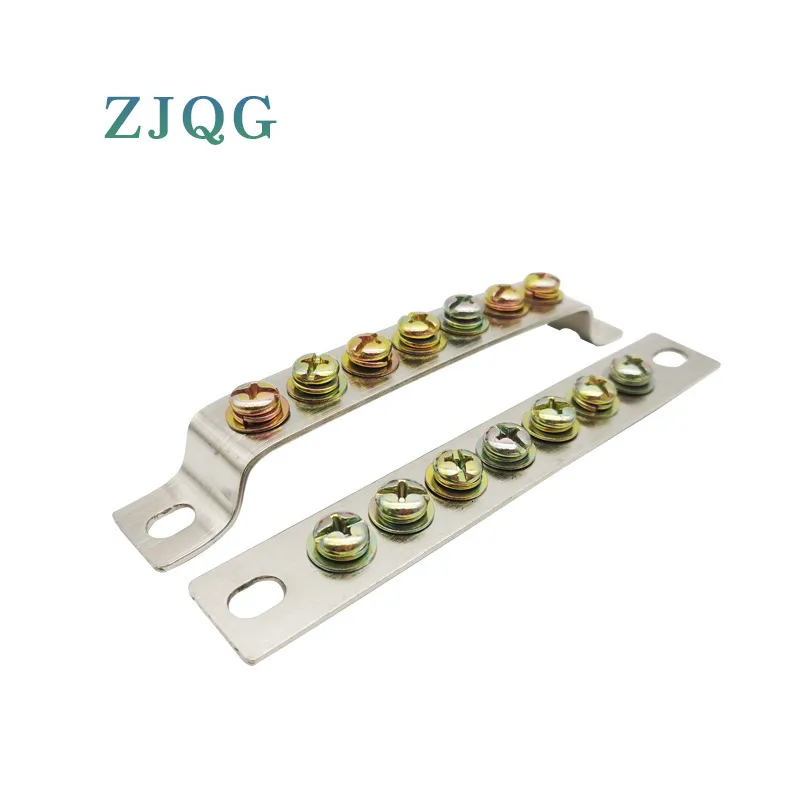 3 Wire Terminal Block 25 Wide Zero Ground Wiring Terminal With Screws ...