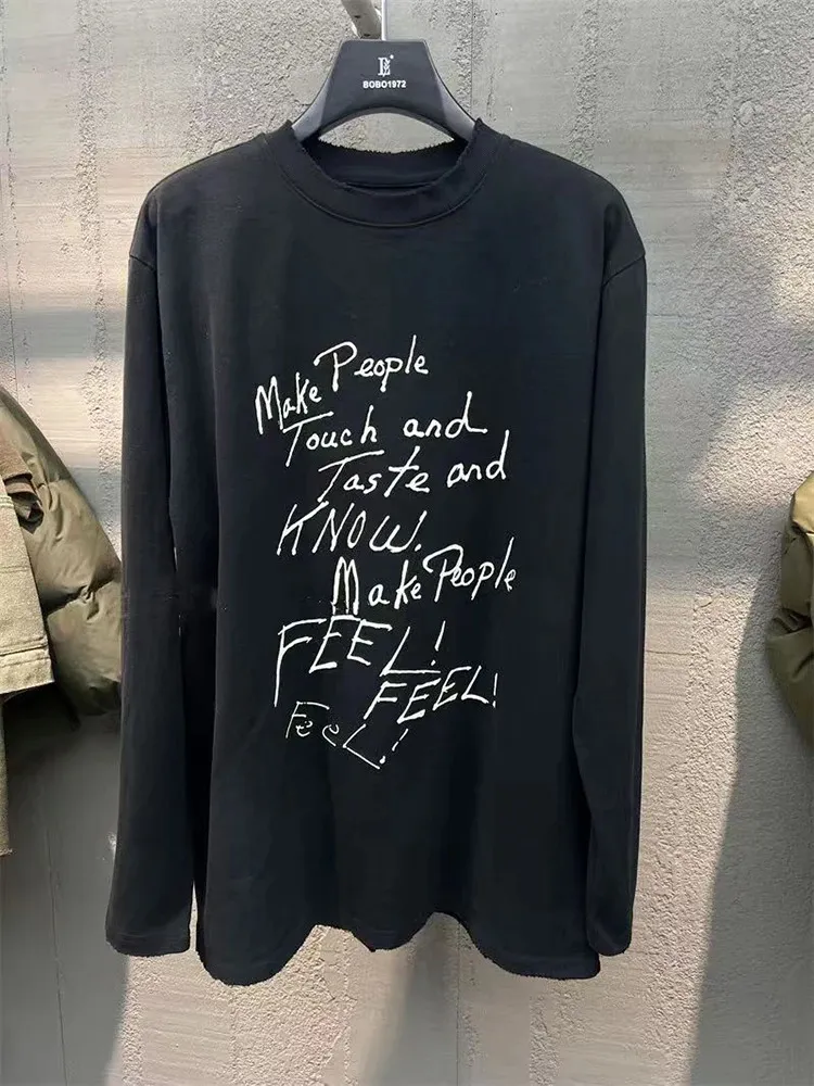 2000s Y2k Men Tops Harajuku Retro Gothic Letter From 23,47