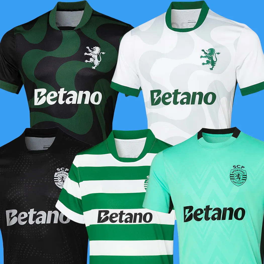 Save Big on Bulk 24 25 Soccer Jerseys Sporting Lisboa 2025/26 Soccer Jersey  CP Special Winner Version, GYOKERES, Sarabia, More Men's Kids'