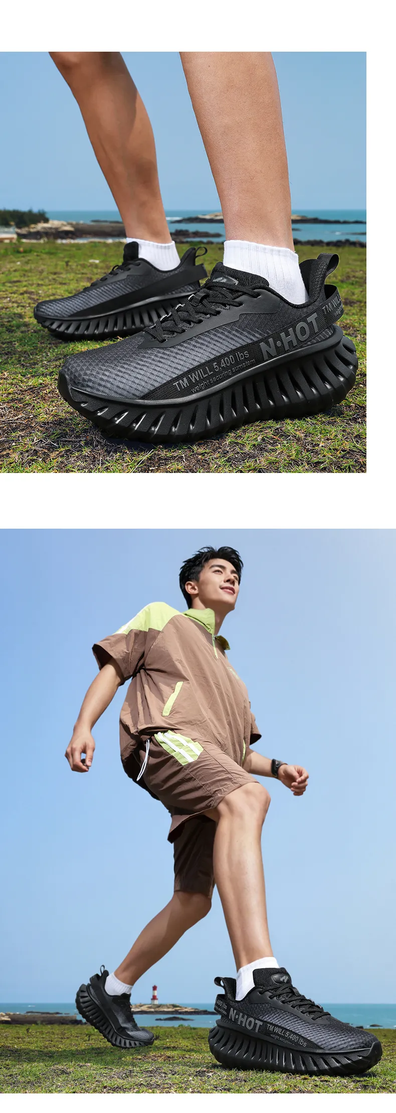Neue Designer-Outdoor-Laufschuhe mit kostenlosem Versand, stoßdämpfende Sohle, leichte Sportschuhe für Herren_voghion.com