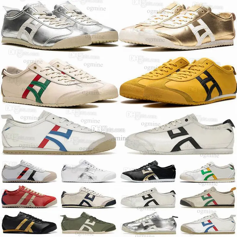 Save Big on Bulk Asics Tiger Shoes Mexico 66 MMY Blakey OG Sole Canvas Low  Top Sneakers Unisex Casual Shoes Patchwork Design 2024 Best Deals on