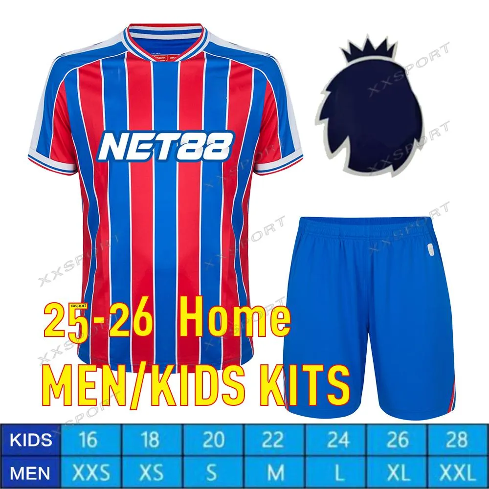 25 26 OLISE Crystals Soccer Jerseys 2025 2026 ZAHA J.AYEW Home Top