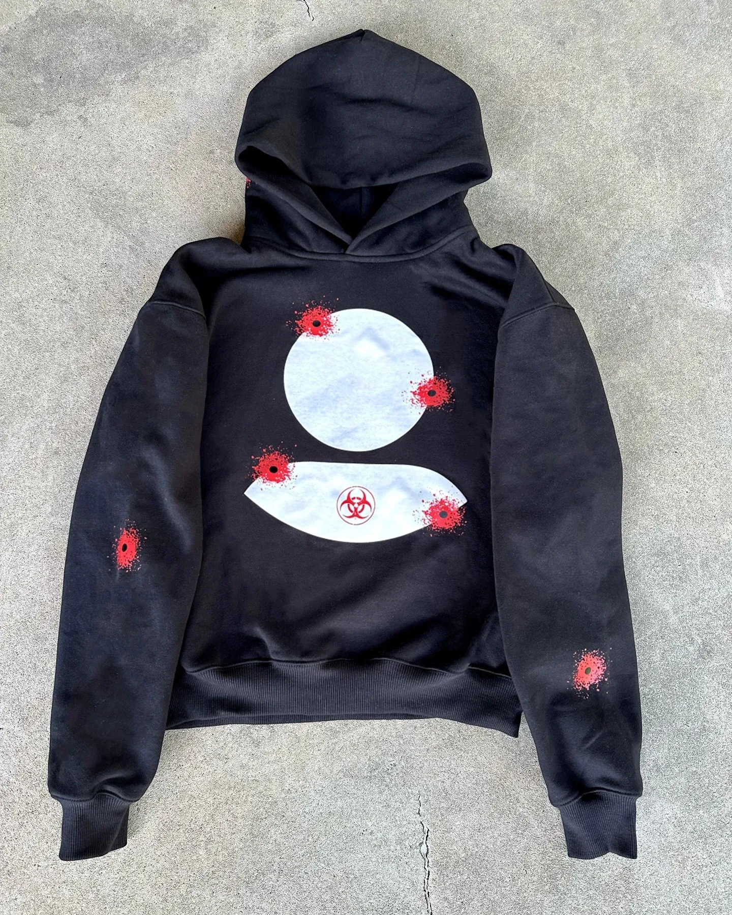 Cappuccio Felpe Y2k Y2k Casual Con Cappuccio Gurnge