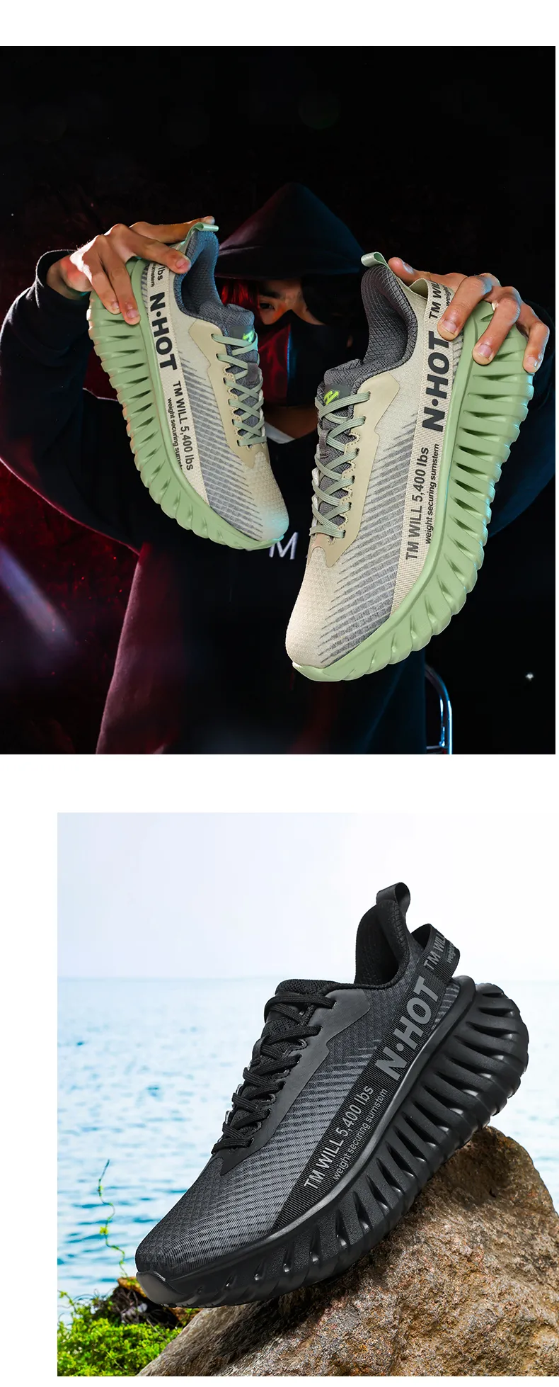 Neue Designer-Outdoor-Laufschuhe mit kostenlosem Versand, stoßdämpfende Sohle, leichte Sportschuhe für Herren_voghion.com