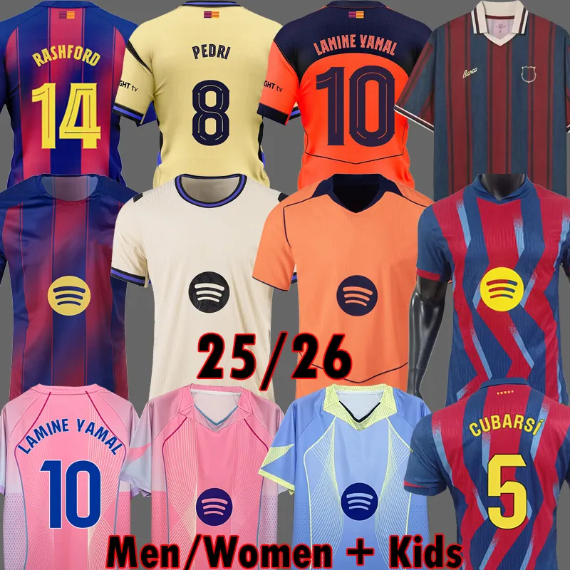 Evolution Barca Jerseys By Year FC Barcelona Soccer Jersey 2025/26