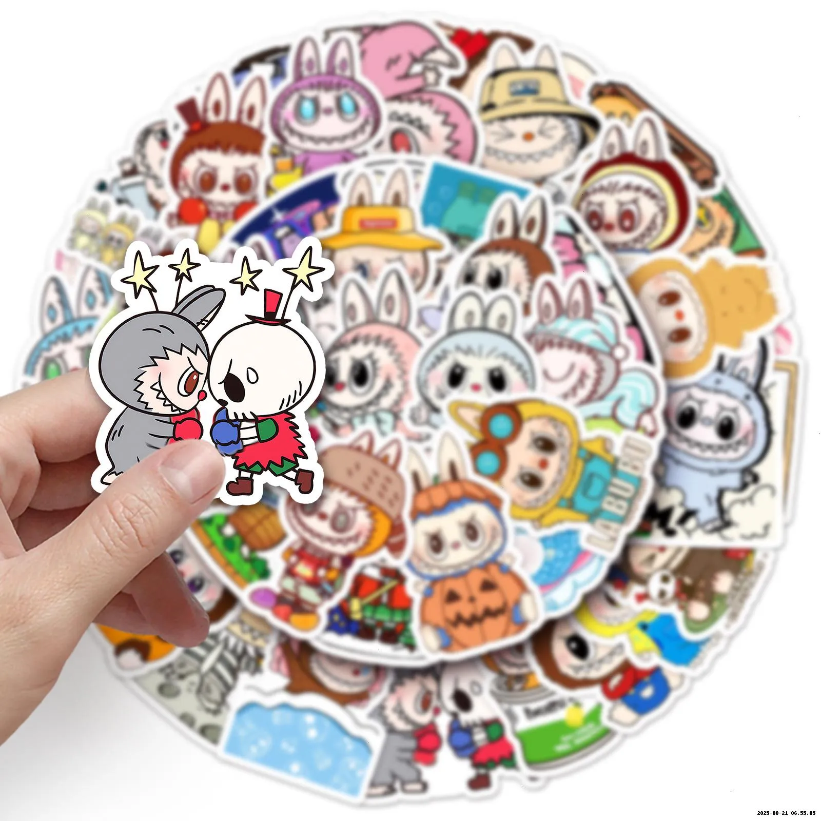 Labobo Stickers Labubu Monster Stickers Cute Cartoon Decals... From Dh_afterglow, $7.8 ...