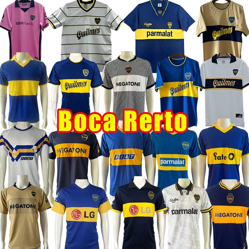 2006 2007 2008 09 10 11 12 BOCA JUNIORS Retro Soccer Jerseys