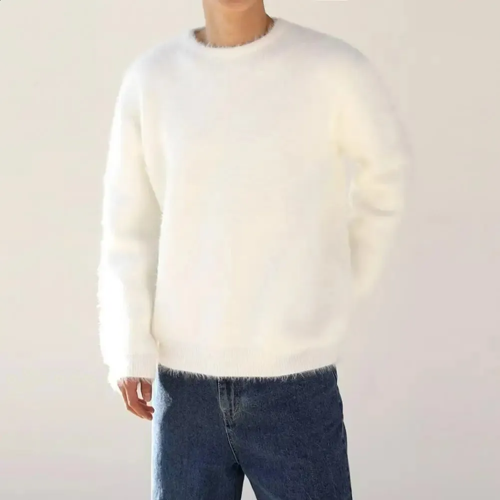 Maglione ARAN uomo lana d'agnello merino donegal - La Bottega della Lana