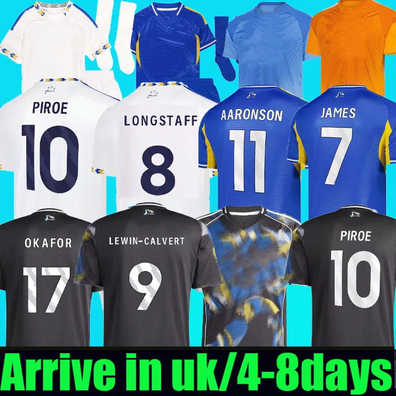 Leeds United Soccer Jersey 2024/25 Home Away Third Spezial Piroe