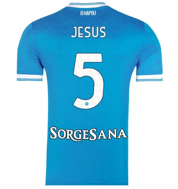 25-26 ナポリ ホーム ユニフォーム 11番 DE BRUYNE L 25-26ナポリ