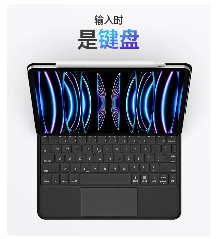 GOOJODOQ Magic Keyboard For IPad Pro 11 Air 4 Air 5 Air 6 For Pad