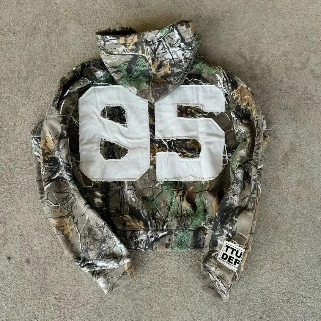 Camouflage Zipper Hoodie Unisex Spring Autumn Style From 21,66
