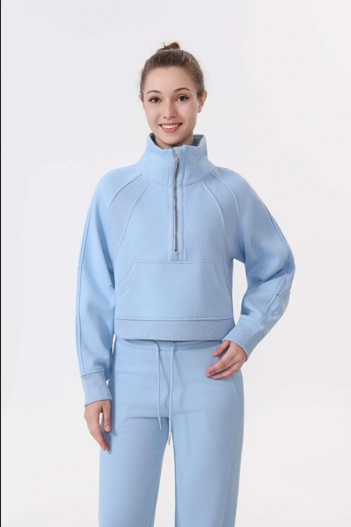 Con Cappuccio Da Yoga Pantaloni Da Tuma Da Yoga Giacche Sportive