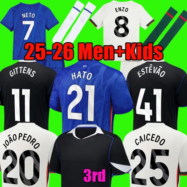 2025 2026 ENZO PALMER GITTENS DELAP Soccer Shirts Set With MUDRYK ...