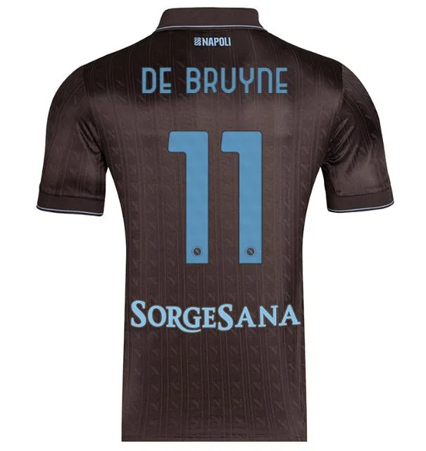 25 26 ナポリ サッカー ユニフォーム ルカク デ ブライネ 2025 2026