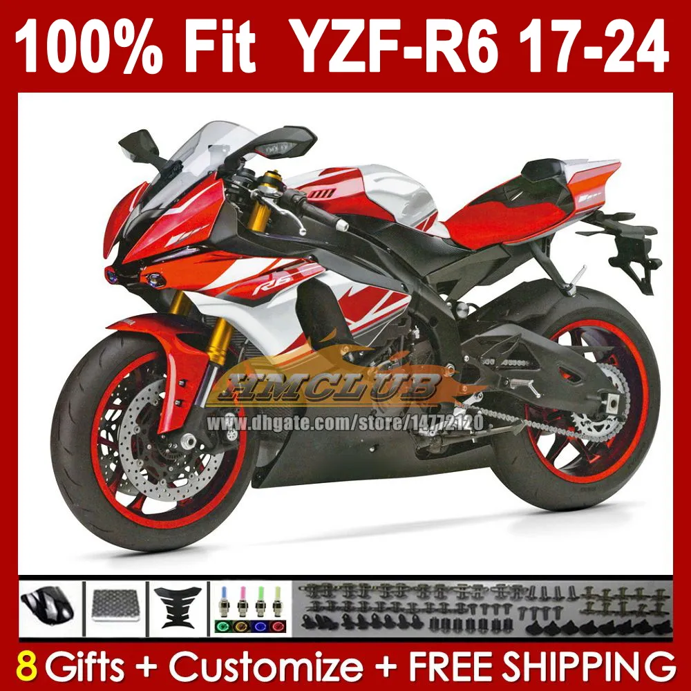 OEM ヤマハ YZF R6 600CC 射出成形フェアリング セット 2017 モデル用