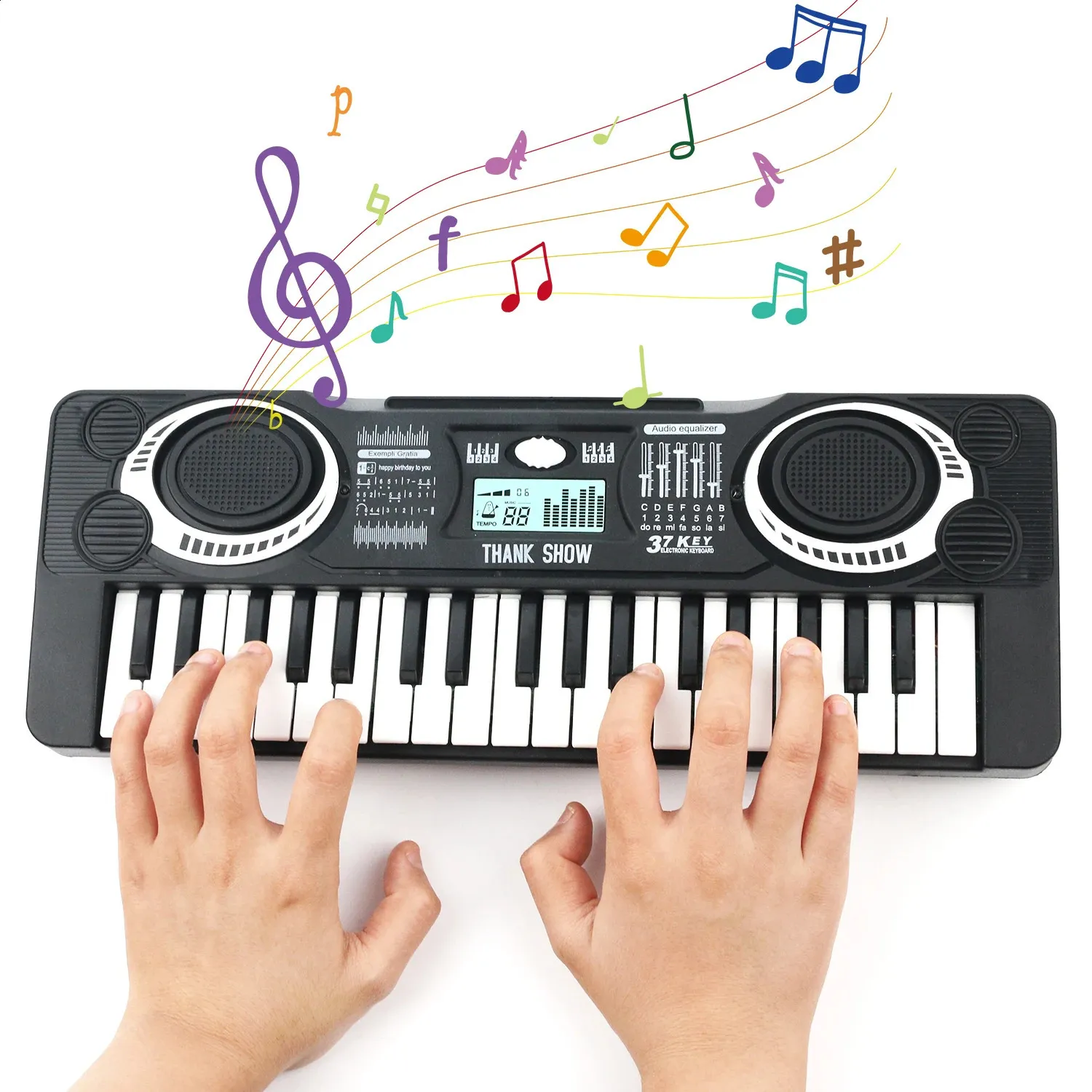 Keyboard Instrument Play 37 Key Electronic Piano Keyboard For Kids Mini Musical Instrument For ...