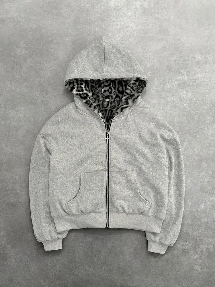 ジャケット・アウター theredthread print hoodie 2 toys gray THEREDTHREAD / ザレッドスレッド】print hoodie 2 toys