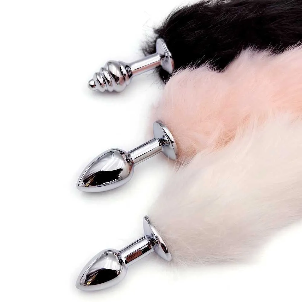Tilki Kuyruğu Anal Plug BDSM Oyunu Için 3... Yi TL229.12