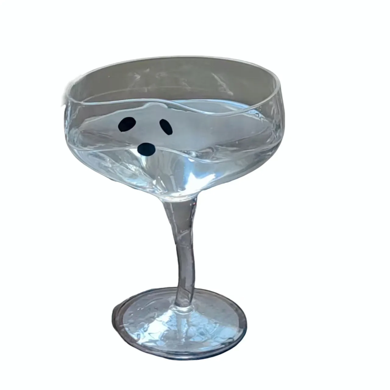 silver rimmed wine glasses BarConic Glassware - Coupe Glass - 7 ounce main image 0