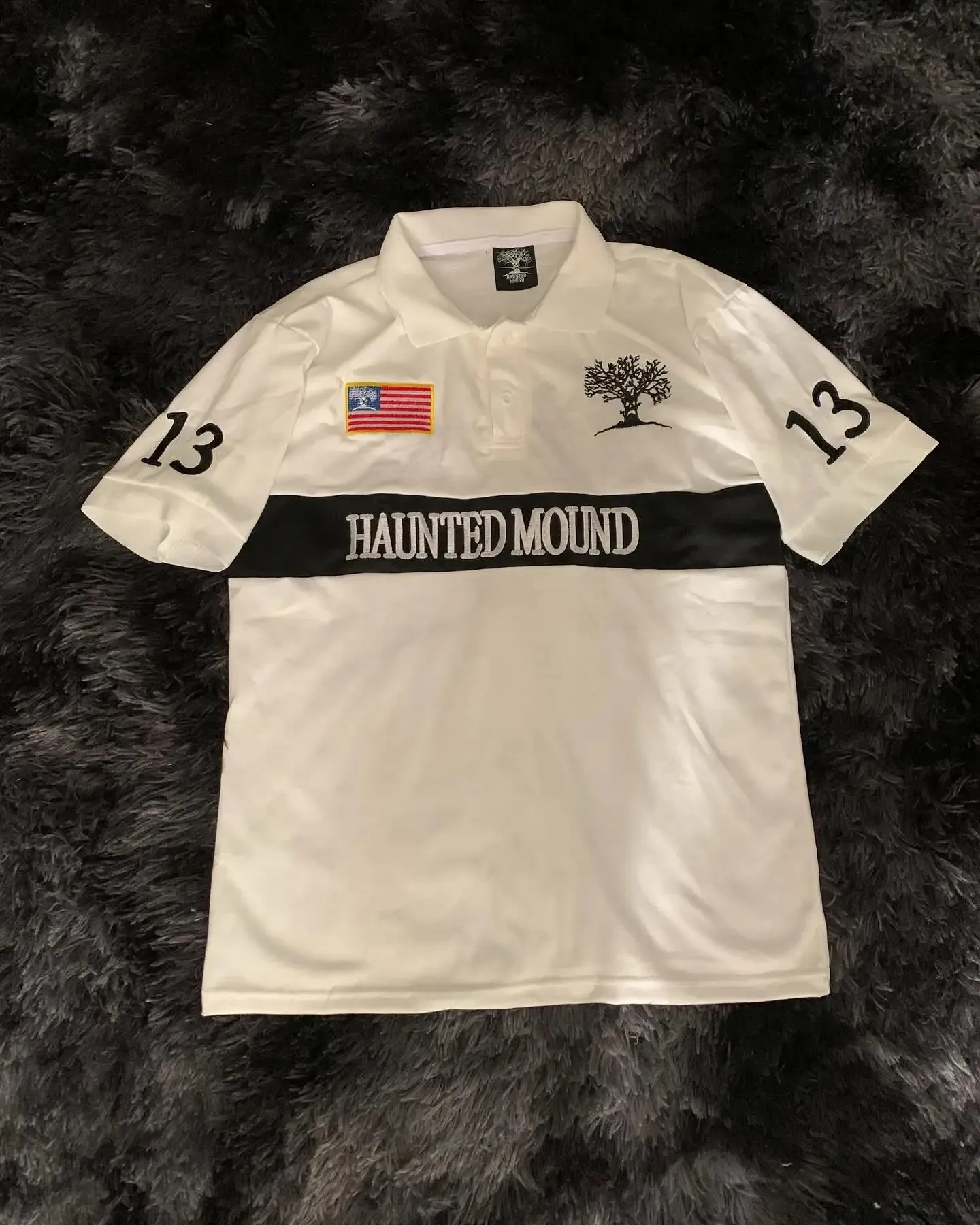 Haunted Mound Polo Shirt Embroidered Devil Tree From 21,45