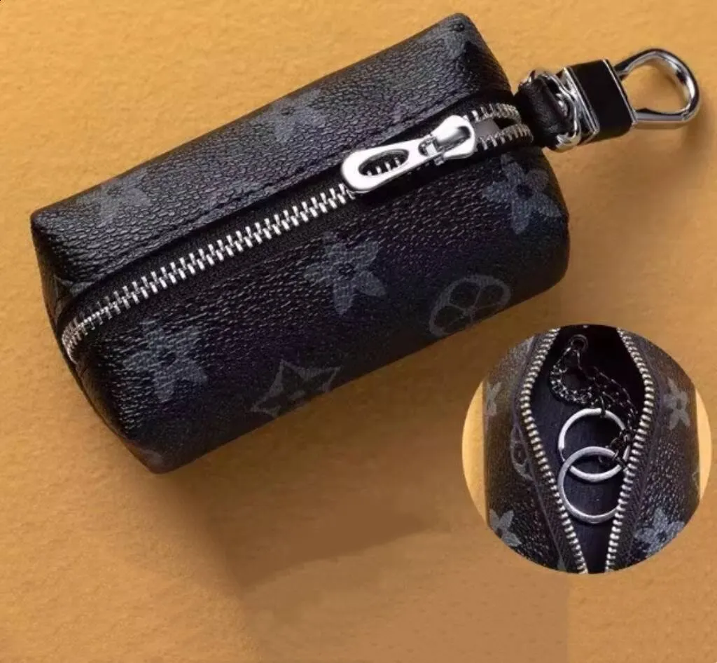 Mini Wallet Key 2025 Mini Key Wallet Large Capacity Waist Hanging Houndstooth Zipper ...