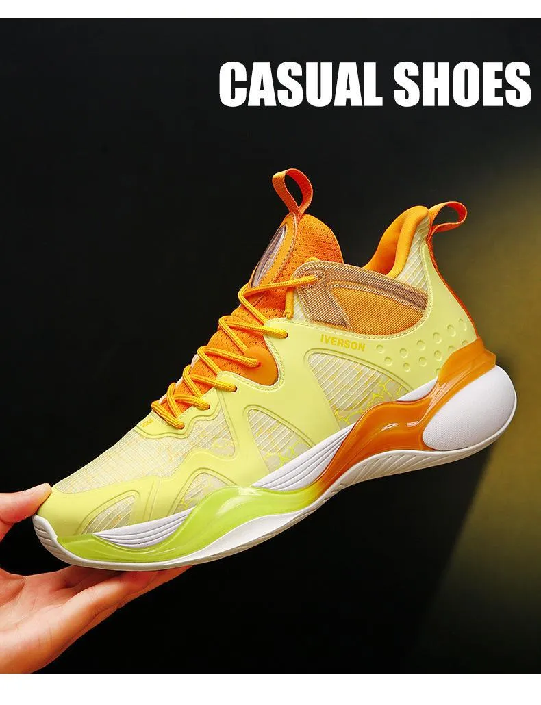 IVERSON Designer Free Shipping Outdoor Sport Sneakers Mens Basketball Teenagers Fashion Message Trainers Running Shoes_voghion.com