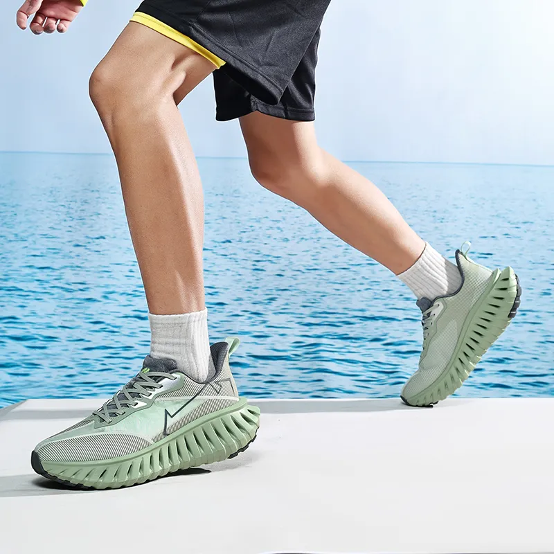 NHOT Designer Shoes Free Shipping Outdoor Sport Sneakers High Quality Platform Trainer Message Running Shoes For Men_voghion.com