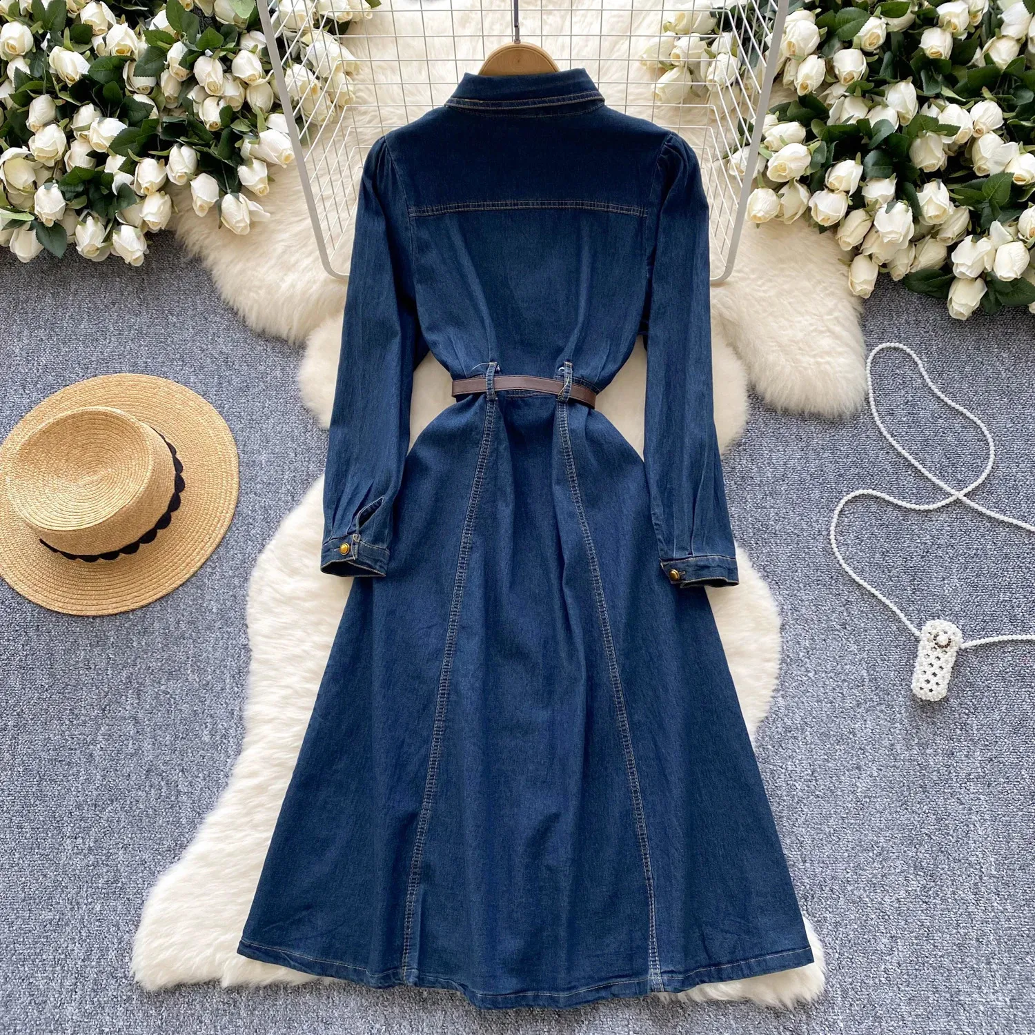chinese dress ladies Amazon.com: YEXPINE Women's Polo Dress Long Sleeve Collared V-Neck Ruffle  Hem Mini Dresses for 2026 Spring Black : Clothing, Shoes & Jewelry
