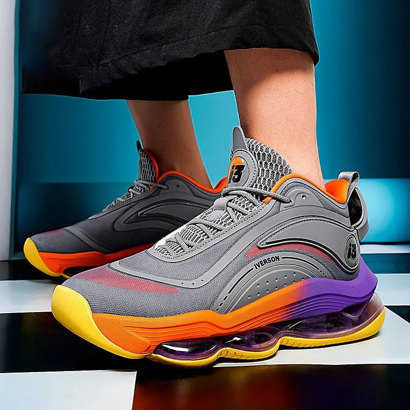 IVERSON Designer Free Shipping Outdoor Sport Sneakers Mens Basketball Teenagers Platform Trainers Running Shoes_voghion.com