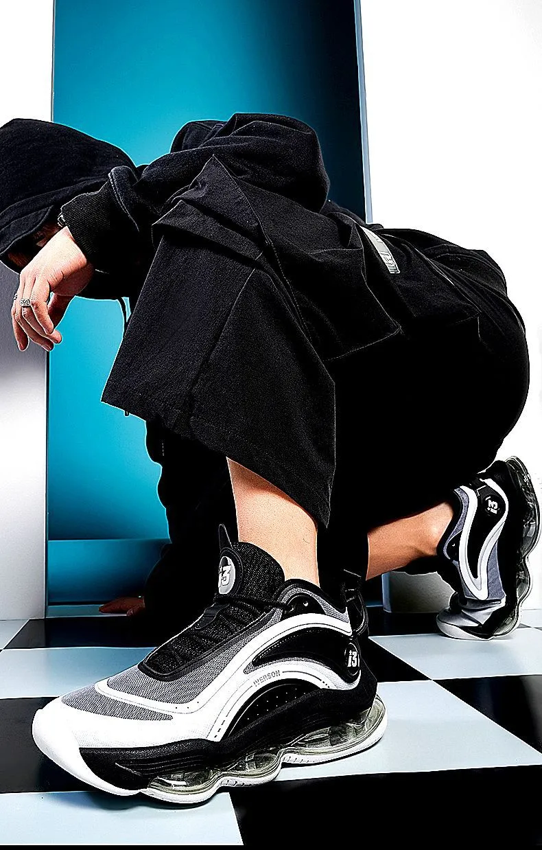 IVERSON Designer Free Shipping Outdoor Sport Sneakers Mens Basketball Teenagers Platform Trainers Running Shoes_voghion.com