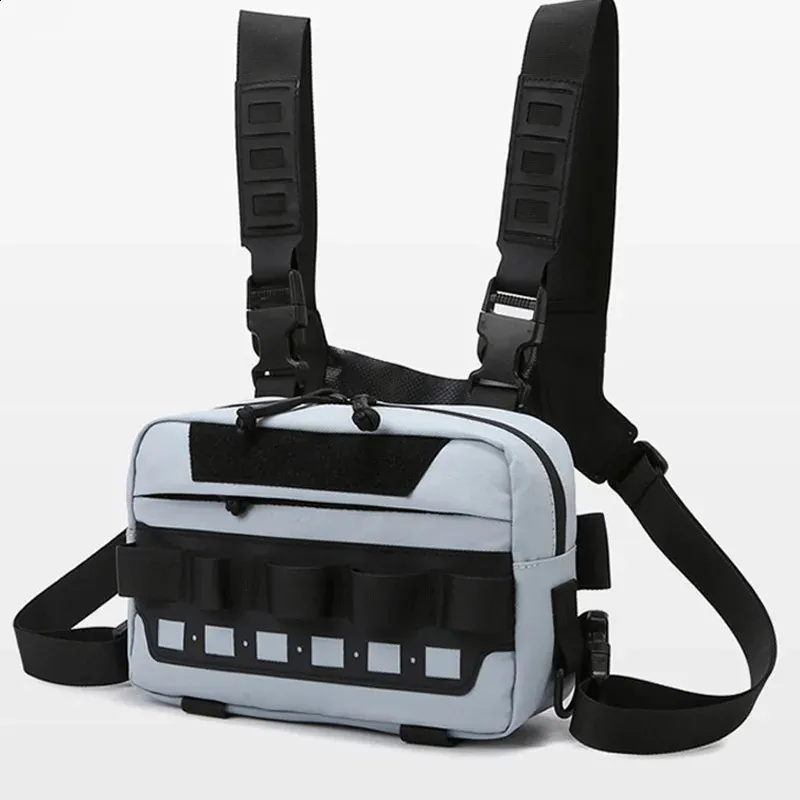 Video Rig Front Backpack Fishing Gear Backpack With Chest Rig Tactical Molle Vest Pack For ...