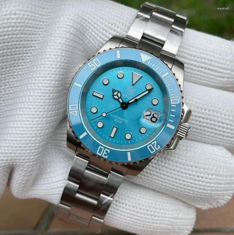 Mens Automatic Dive Watch, 41MM, 300M Waterproof, Luminous Ceramic