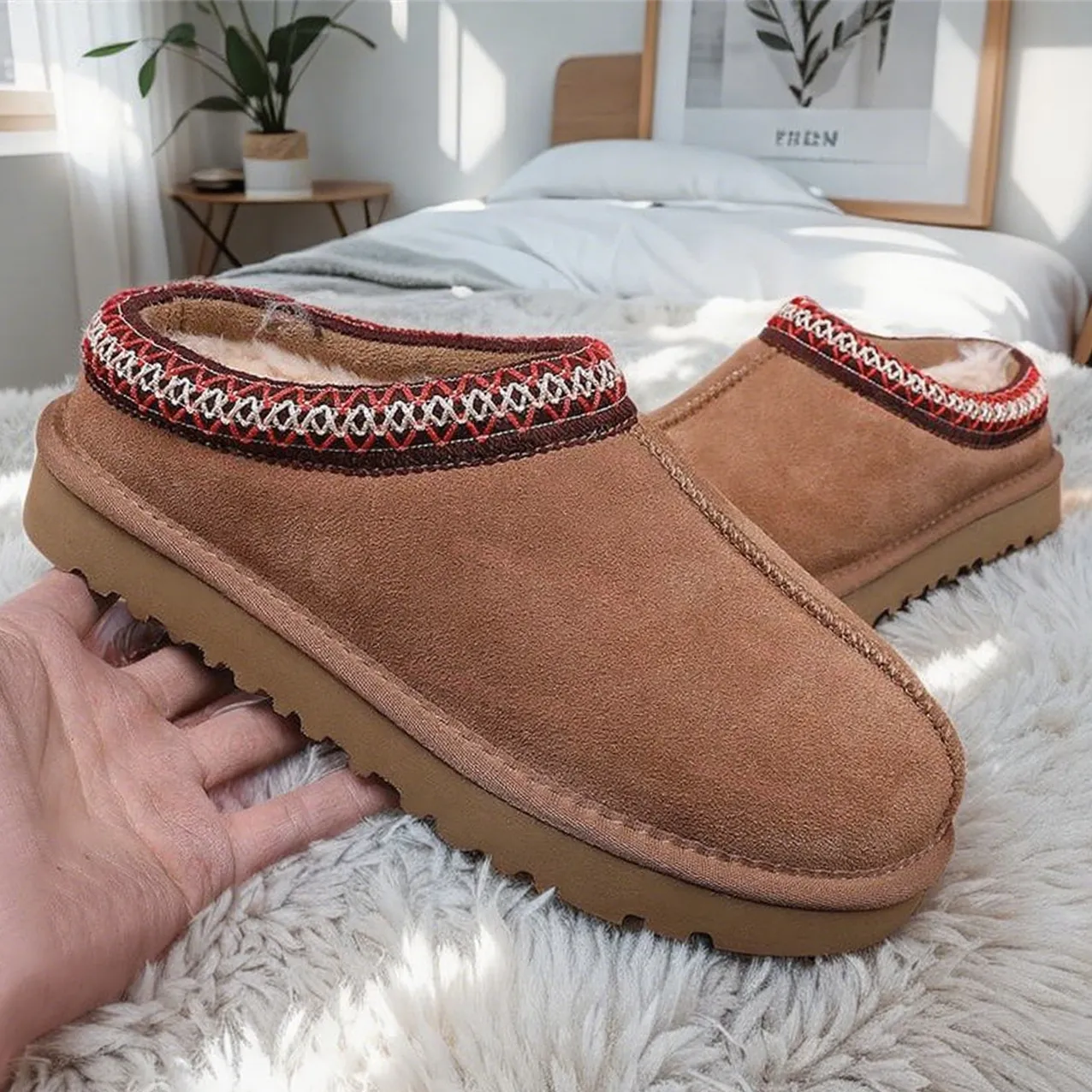 Ultra Mini Tasman Tasman Slipper Chestnut For Women Designer Winter ...