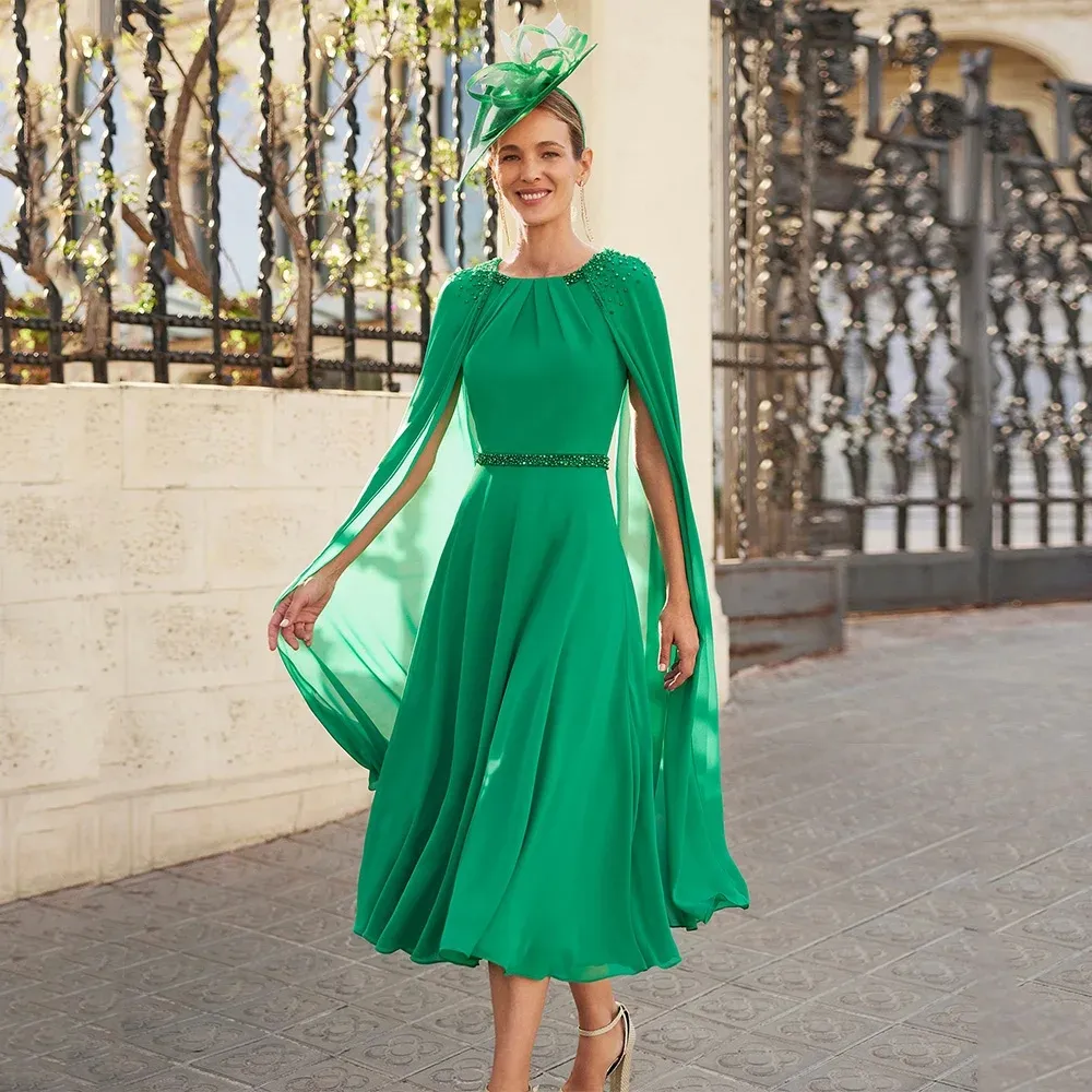 Vintage Green Mother of the Bride Dress Tea-Length Chiffon A-Line with Beading Pearls and Zipper Back from Dhgate Mother's Dresses - price 99.5 Vintage Green Mother of the Bride Dress Tea-Length Chiffon A-Line with Beading Pearls and Zipper Back from Dhgate Mother's Dresses - price 99.5