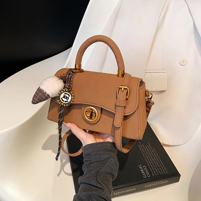 Single Shoulder Korean Version Versatile Small Luxury Bag Square