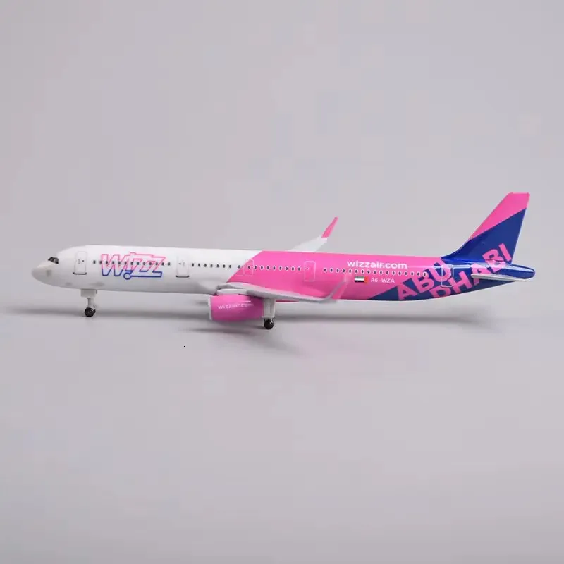 WIZZ AIR A321 Uçak Modeli 1:400 Ölçekli Alaşım Metal Yi TL746