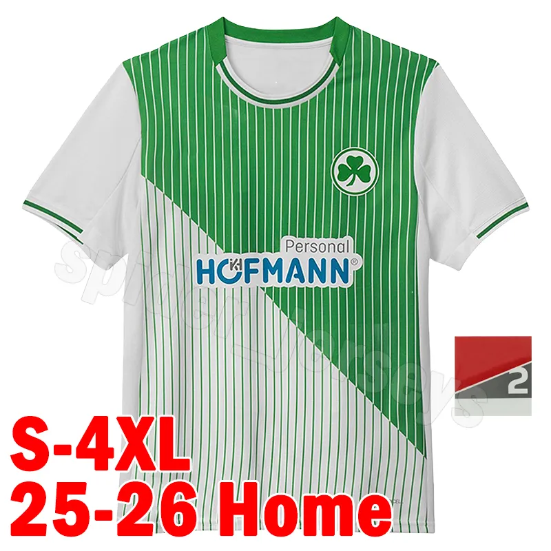 SpVgg Greuther Fürth Soccer Jerseys 2025 2026 Mens Football
