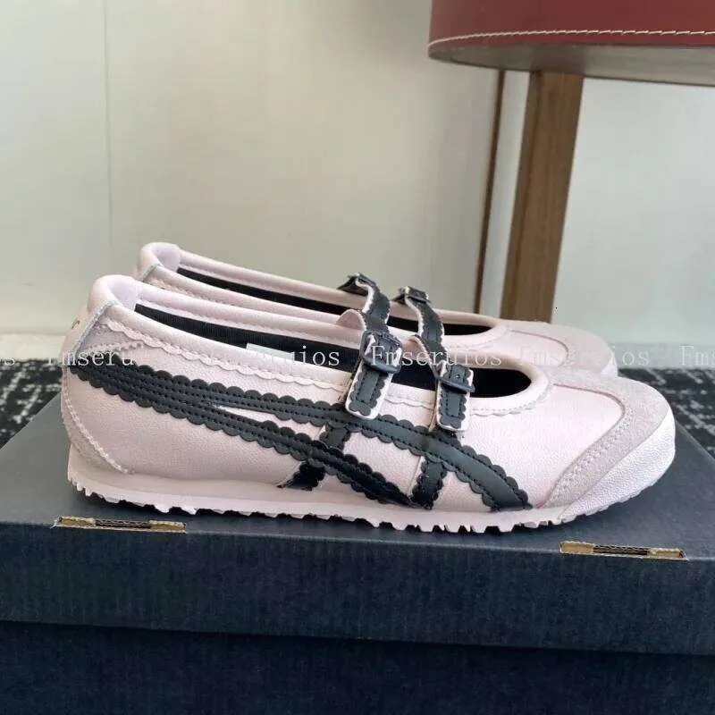 56% OFF New Fashion Women Ballet Flats – Genuine Leather Buckle Strap Casual Dress Shoes