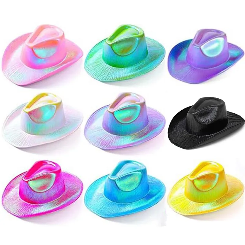 Sombrero De Vaquero Brillante Con Estrellas Para Niños – Ideal Para Fiestas Western, Carnaval, Juegos Al Aire Libre Y Protección Solar