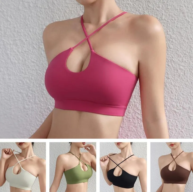 Sexy Cross Sports Underwear Breathable Naked Yoga Bra... From 9,53 €